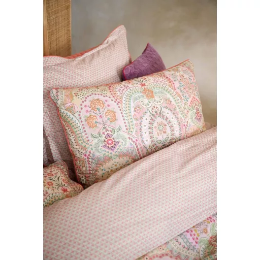 Pip Studio Jabali Flower Steppelt Cush Coral - Díszpárna 45x70 cm 