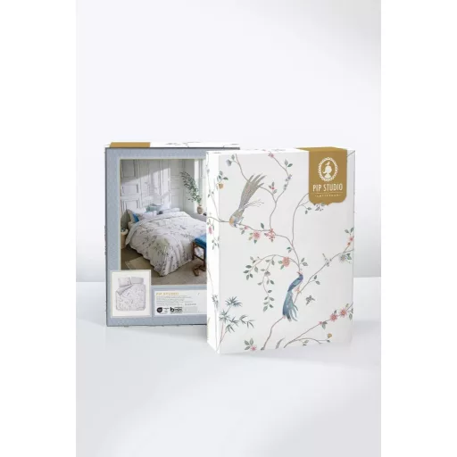 Pip Studio Bamboo Blossom White - 2 részes ágyneműhuzat szett 