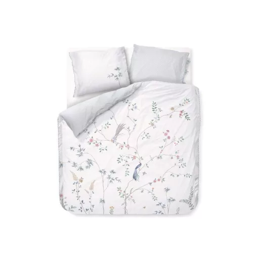 Pip Studio Bamboo Blossom White - 2 részes ágyneműhuzat szett 