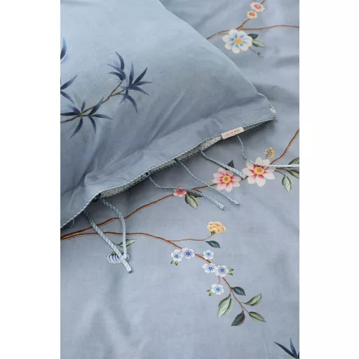 Pip Studio Bamboo Blossom Light Blue - 2 részes dupla ágyneműhuzat szett 