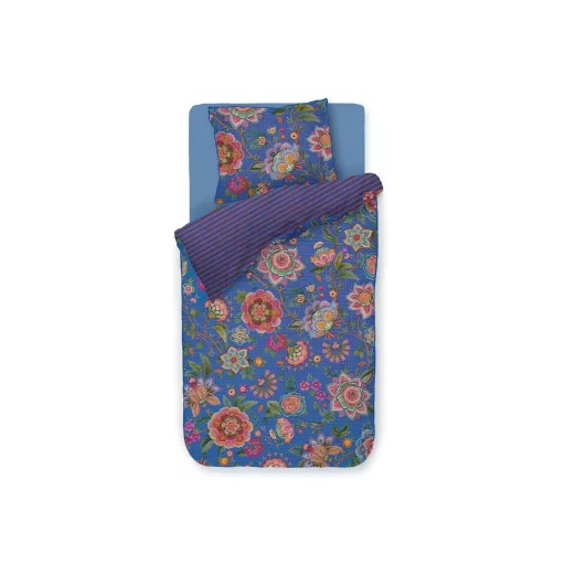 Pip Studio Bombay Bold Dark Blue - 2 részes ágyneműhuzat szett 