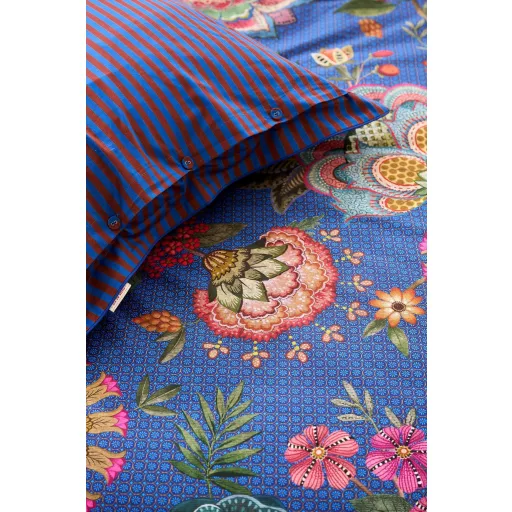 Pip Studio Bombay Bold Dark Blue - 2 részes ágyneműhuzat szett 