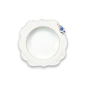 Mély tányér Royal fehér 23,5cm