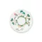 Pip Studio - Jolie Dots Gold - fehér porcelantál - 17 cm