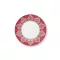 Pip Studio - Flower Festival Deco - sötét rózsaszín porcelantál - 21 cm