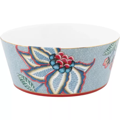 Ajándékszett Tálak & Evőpálcikák Oriental Flower Festival kék