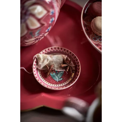 Tea Tip Flower Festival sötét rózsaszín