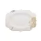 Ovális tálca Royal fehér 40x28,5cm