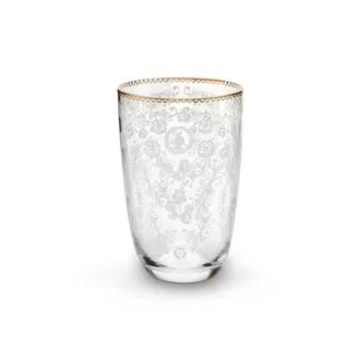 Longdrink pohár virágos