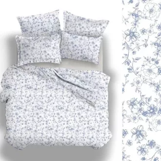 Naturtex 3 részes pamut-szatén ágyneműhuzat - Poppy