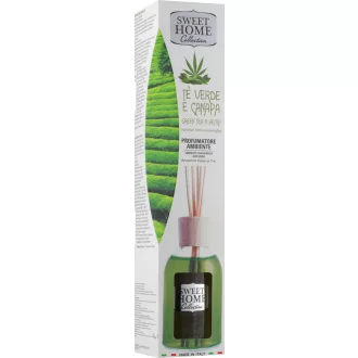 Aromadiffúzor "Zöld tea és kender" 100ml