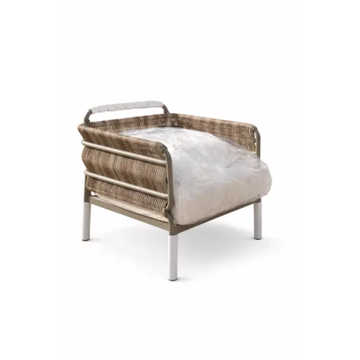 Lizbon Rattan Kerti Ülőgarnitúra Szett - 3 + 1 + 1 és Asztal Szett - 100 % Rattan