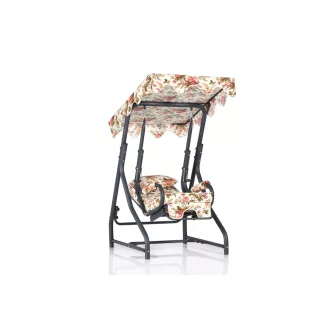   Kerti 1 személyes dönthető hinta - Aluminium - Camellia Swing Kerti Hinta -KÉK