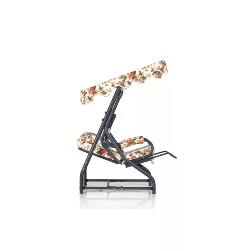 Kerti 1 személyes dönthető hinta - Aluminium - Camellia Swing Kerti Hinta -KÉK