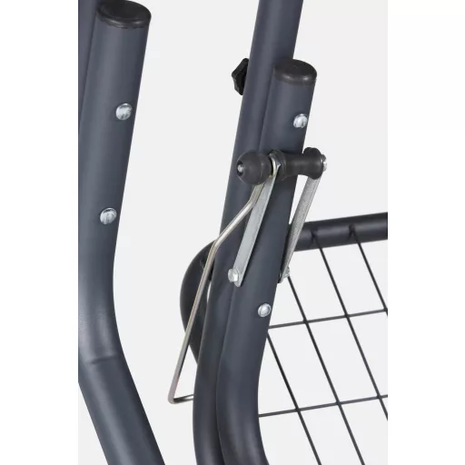 Kerti 1 személyes dönthető hinta - Aluminium - Camellia Swing Kerti Hinta -KÉK