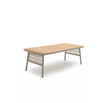   Valentin kerti aluminium 8 személyes asztal - Kerti étkező asztal 230x100 cm