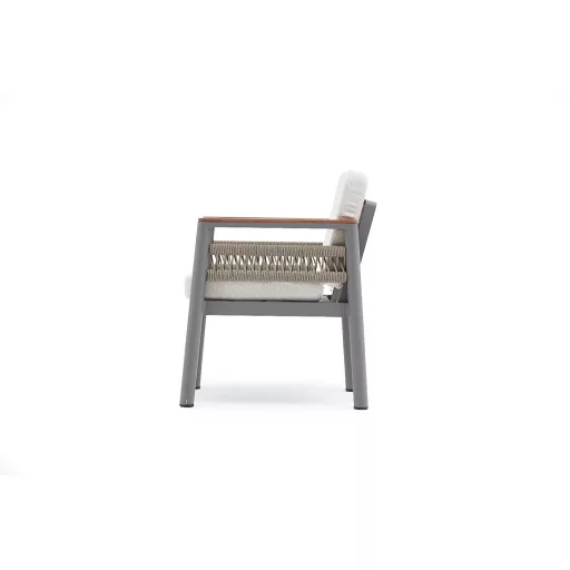 Valentin kerti aluminium fotel/szék - Kerti étkező fotel/szék 