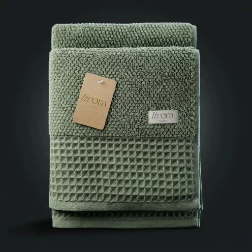 Livora Forest Calm törölköző 50x100 cm - 450g/m2