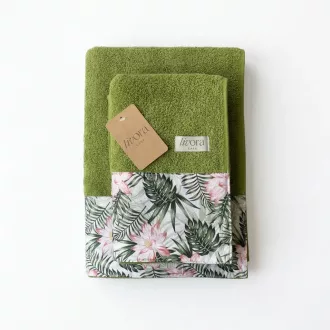 Livora Botanic Breeze törölköző 50x100 cm - 450g/m2