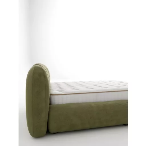 Livora LOTUS Ágyneműtartós Ágykeret és  Matrac Szett - 180x200x30 cm - 7 zónás Ortopéd Táskarugós Matrac 