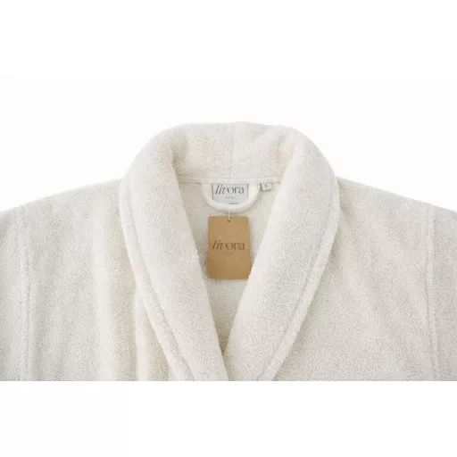 Luxus szállodai csont fehér köntös 100% pamut – 380 g/m² | Hotel minőség - 2XL