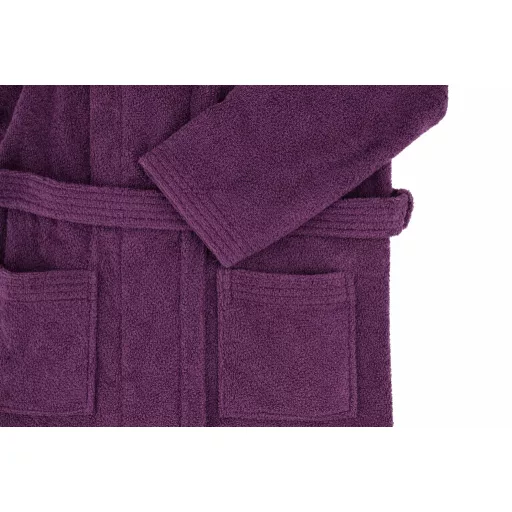 Luxus szállodai burgundi köntös 100% pamut – 380 g/m² | Hotel minőség - L
