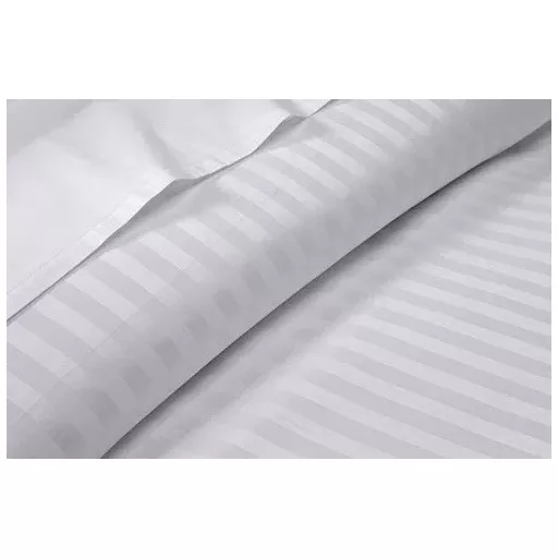 Szállodai Ágyneműhuzat - 1 cm pamut szatén csíkos ágyneműhuzat garnitúra 3 részes
