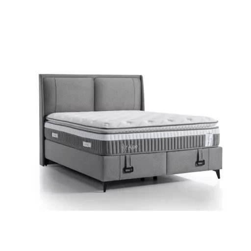 Livora Aloe premium 7 zónás Táskarugós Matrac - 200x200x33 cm - Luxus Táskarugós Hotel Matrac 
