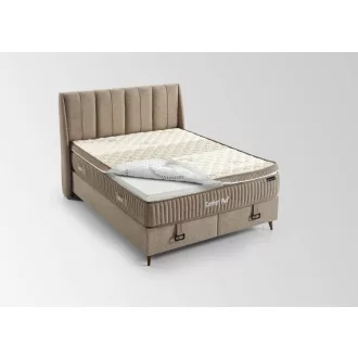   Livora Comfort Plus ágykeret és matrac szett - 160x200x30 cm - Ágykeret és 7 zónás Táskarugós matrac