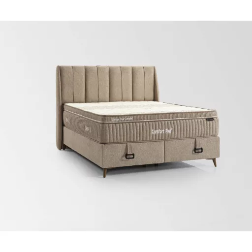 Livora Comfort Plus ágykeret és matrac szett - 160x200x30 cm - Ágykeret és 7 zónás Táskarugós matrac