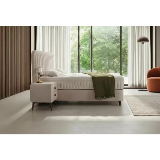 Livora Energia 7 zónás Táskarugós Matrac - 200x200x31 cm - Luxus Táskarugós Hotel Matrac 