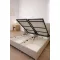  Livora Lotus Natur Ágyneműtartós Ágykeret - 160x200 cm - Beige- UTOLSÓ DB