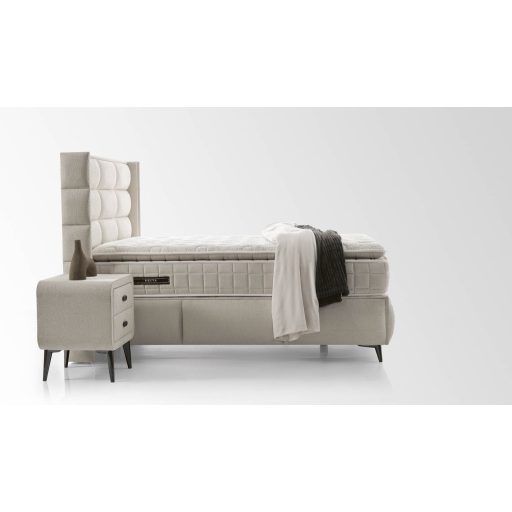 Livora Nesta ágykeret és matrac szett - 160x200x33 cm - Ágykeret és Táskarugós matrac 