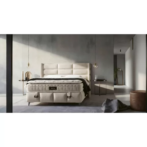 Livora Nesta ágykeret és matrac szett - 180x200x33 cm - Ágykeret és Táskarugós matrac 