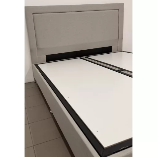  Livora Olinda Natur Ágyneműtartós Ágykeret - 160x200 cm - Beige- UTOLSÓ DB