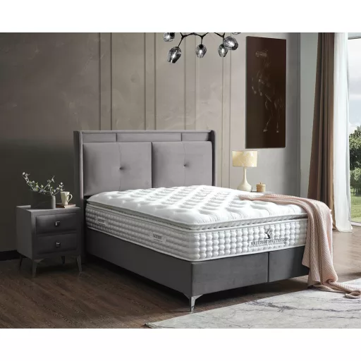 Livora Air Comfort Táskarugós Matrac - 200x200x33 cm - Luxus Táskarugós Hotel Matrac