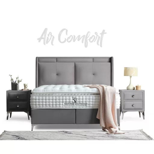 Livora Air Comfort Táskarugós Matrac - 200x200x33 cm - Luxus Táskarugós Hotel Matrac