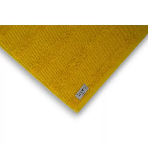 Maxidex Törölköző 50x100 cm - Mustár - 500 g/m² - Hotel Minőség