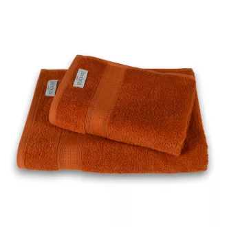   VICHTE Törölköző 50x100 cm - Terra - 450 g/m² - Hotel Minőség